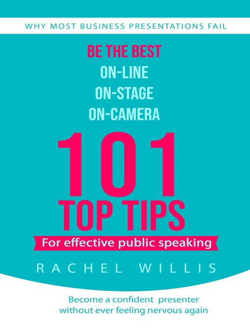 Title details for 101 Top Tips for Effective Public Speaking by Rachel Willis - Available